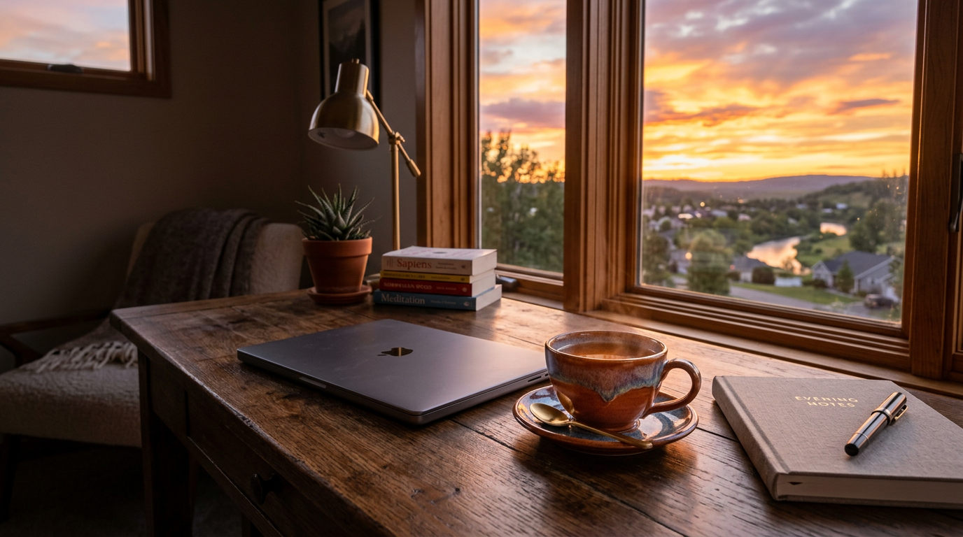 Desk detail for article one